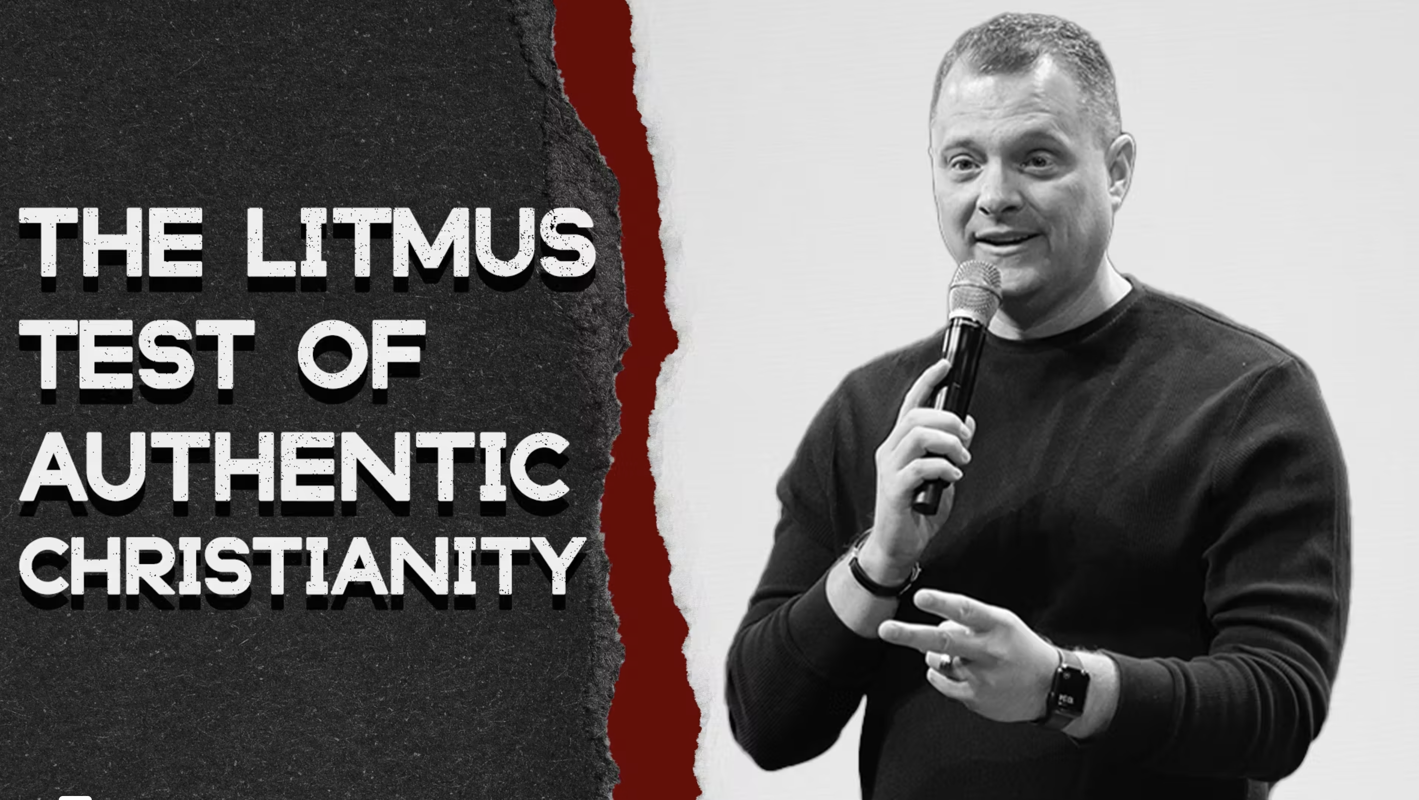 The Litmus Test of Authentic Christianity Image
